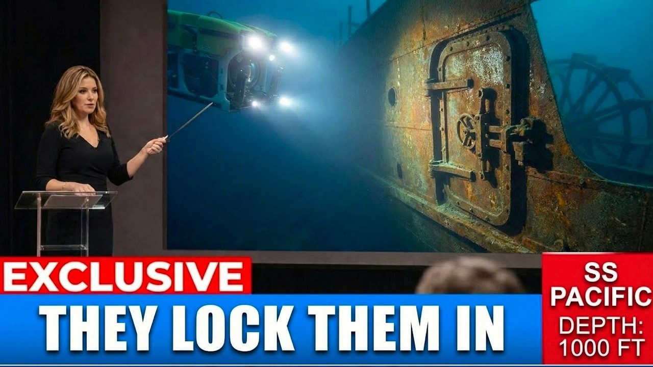Explorers Reached the Engine Room of the SS Pacific – The Doors Were Bolted From Outside