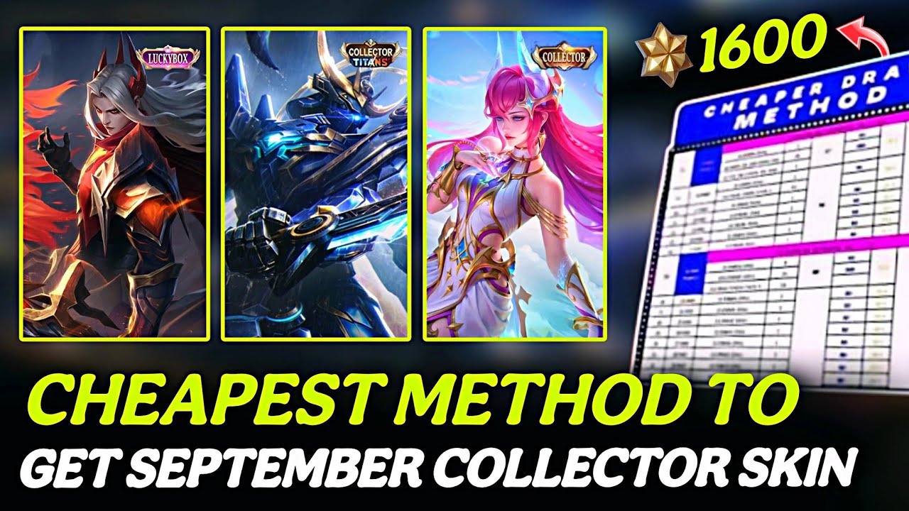 Cheapest Method to Get September Collector Skin | Argus Collector Titan Skin Cheaper Guide MLBB