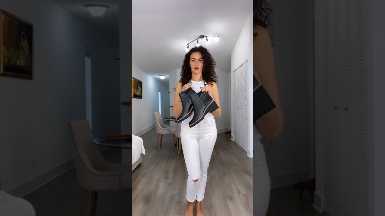 Ways to wear leather booties | Chelsea boots | Doranellys Patton #shorts #fall #style #leather