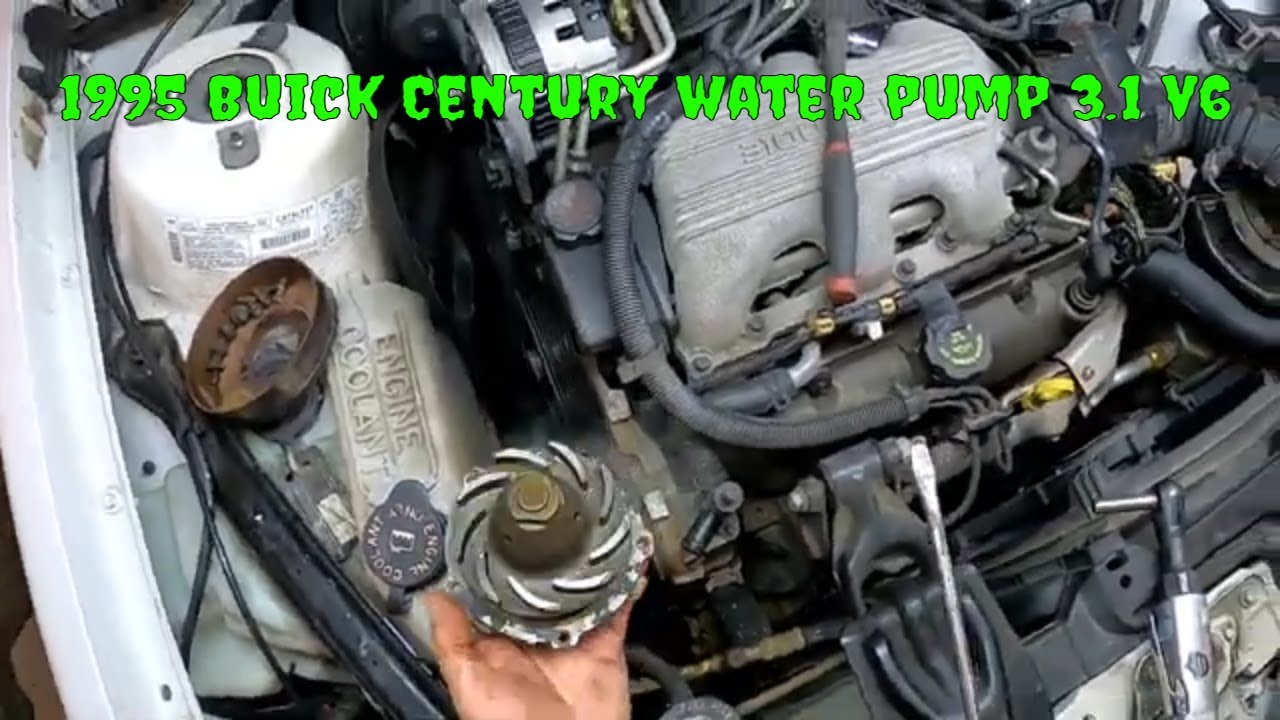 1995 Buick Century water pump 3.1 v6 (bearings were gone)