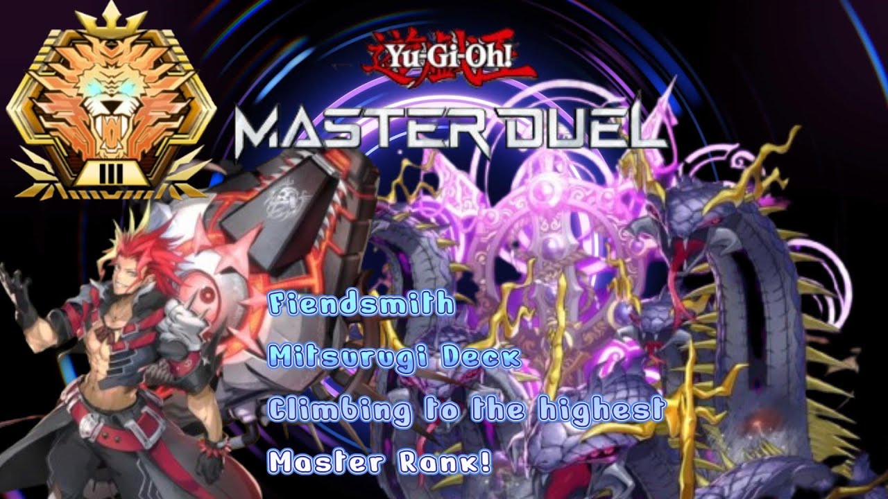 Fiendsmith Mitsurugi! A Battle to the top Master Rank! Combo Unleashed!