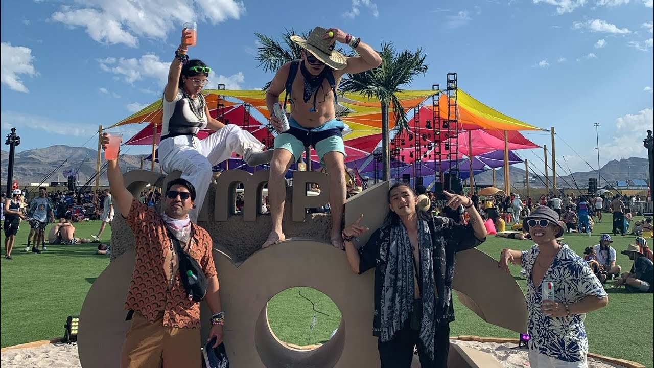 EDC Las Vegas | 2023 Camping festival Vlog!