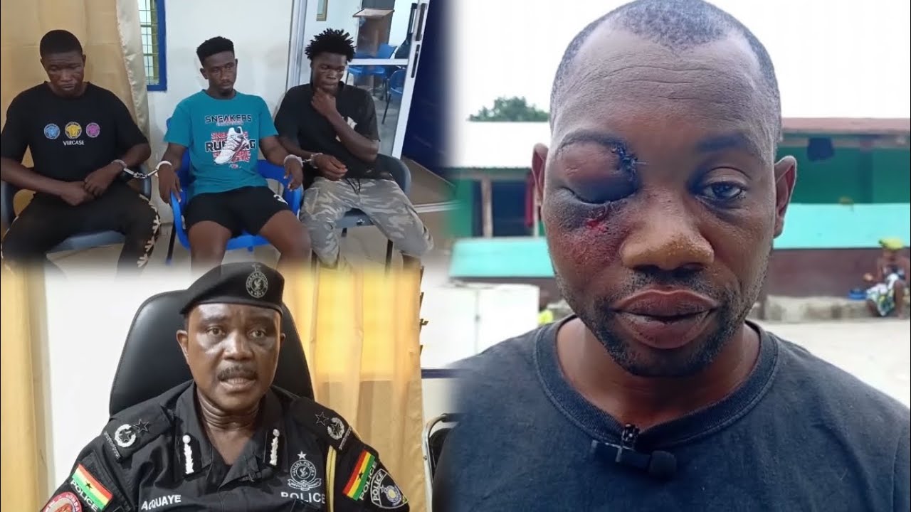 Assin Fosu police arrested three suspected armed robbers who attacked a gold buyer at Assin Ntow
