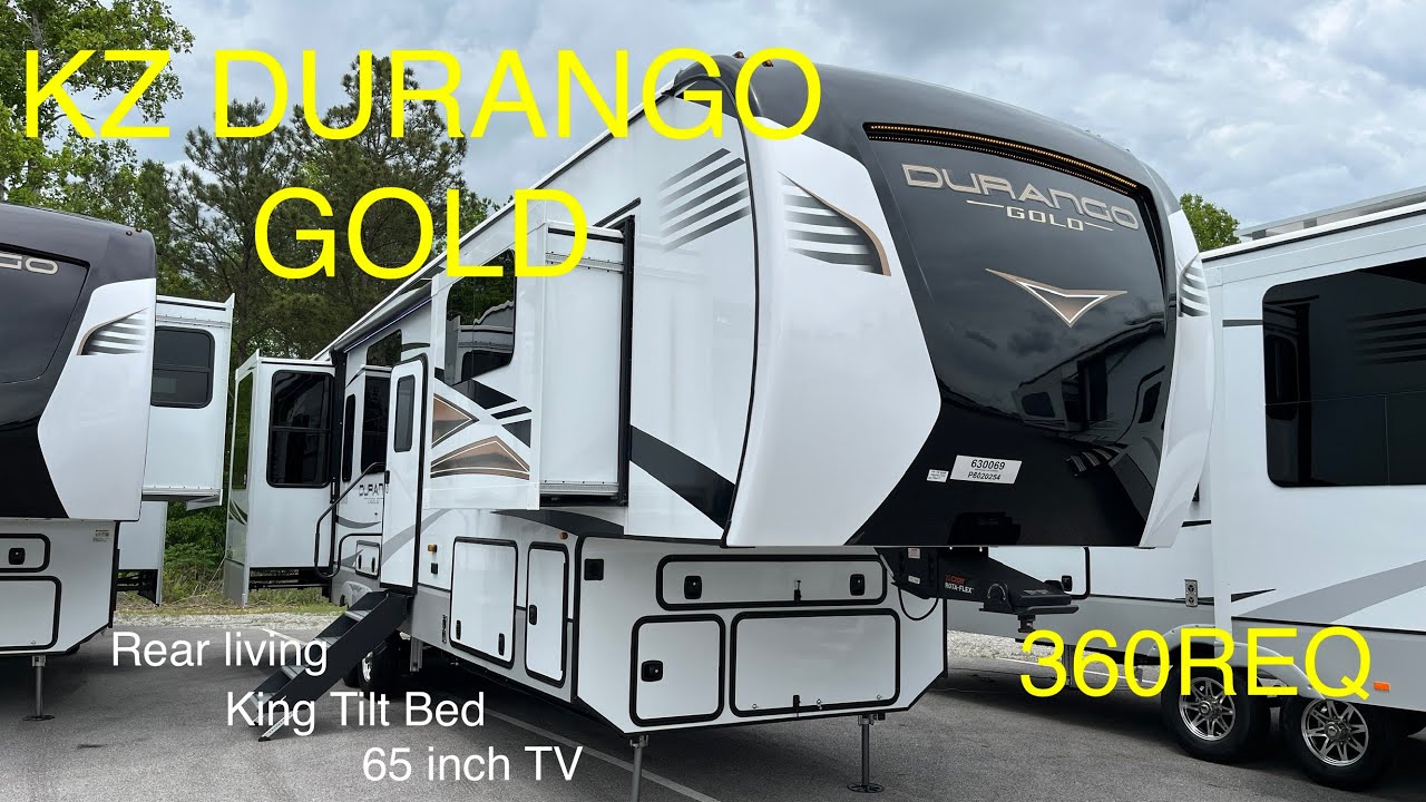 Did You See This Luxury Den! 2023 KZ Durango Gold 360REQ