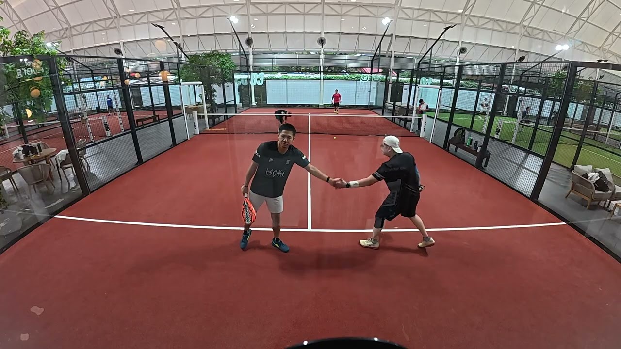 Padel Sunrise Cip & Bayu Vs. Jul & Alaric