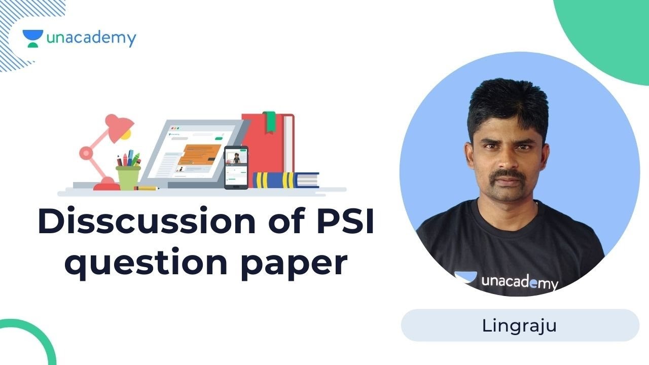 Discussion of old PSI Question Paper | KPSC | Lingraj | Unacademy Karnataka PSC