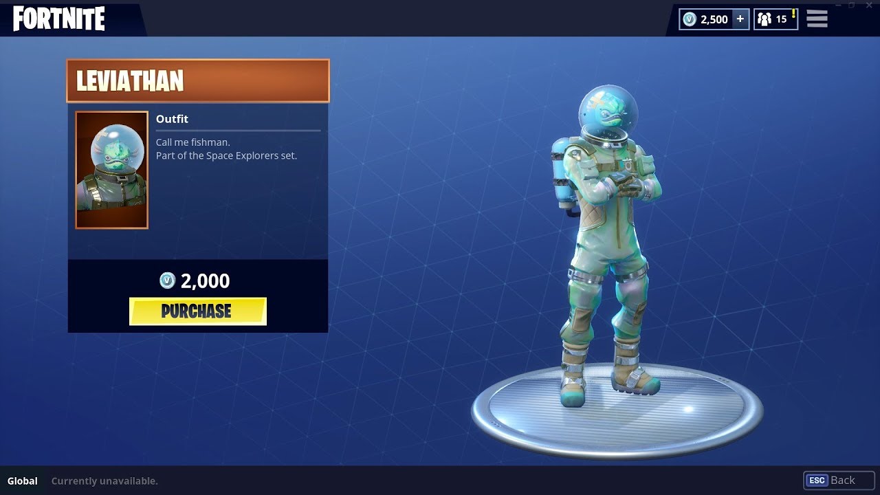 NEW LEVIATHAN SKIN AND PLANETARY PROBE GLIDER! (Fortnite Battle Royale)