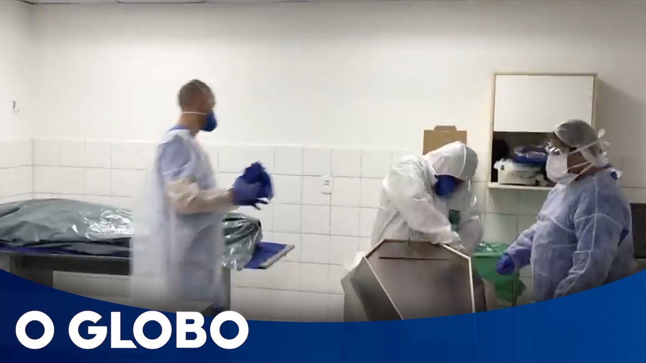 Veja imagens do hospital com mais mortes por coronav&iacute;rus