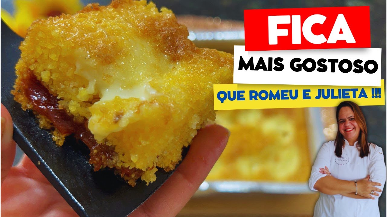 Bolo de FLOCÃO com REQUEIJÃO e GOIABADA - Uma Delícia!!!