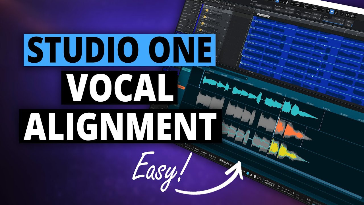 Выравнивание вокала в Studio One (руководство + VocAlign Project 5)