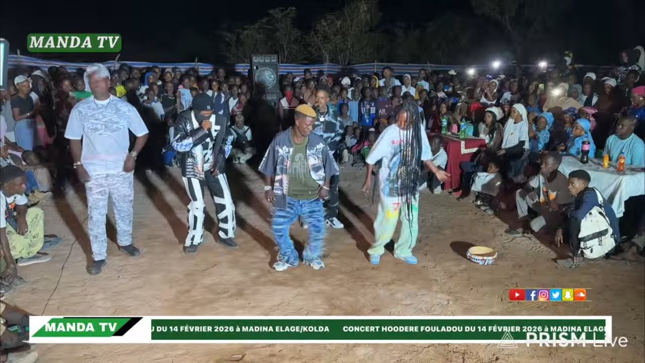 En direct Concert Hoodere Fouladou a Madina Elage