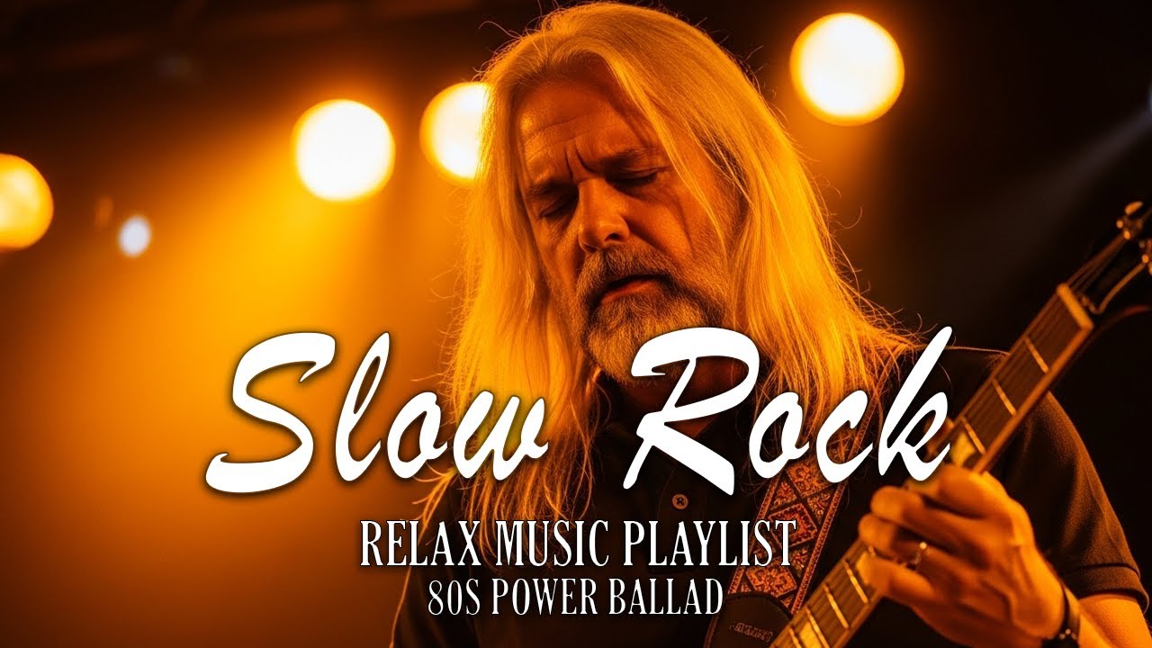 Romantic Slow Rock & Classic Rock Ballads | 80s & 90s Love Songs for Broken Hearts🎸