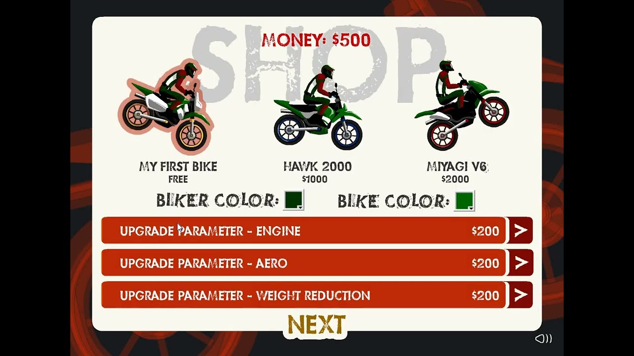 X Stunt Bike Flash Game