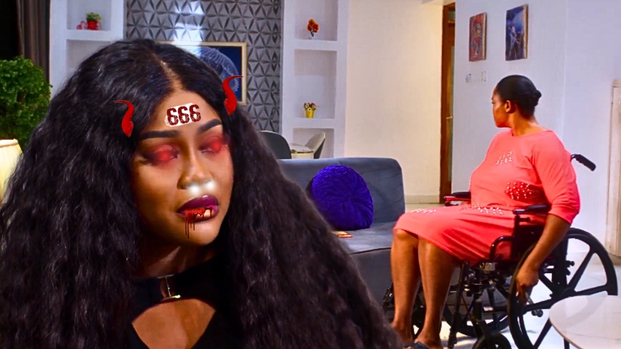 Stop What U Are Doing And See What This Occultic Girl Did To The Crippled Sister - Nigerian Ritual