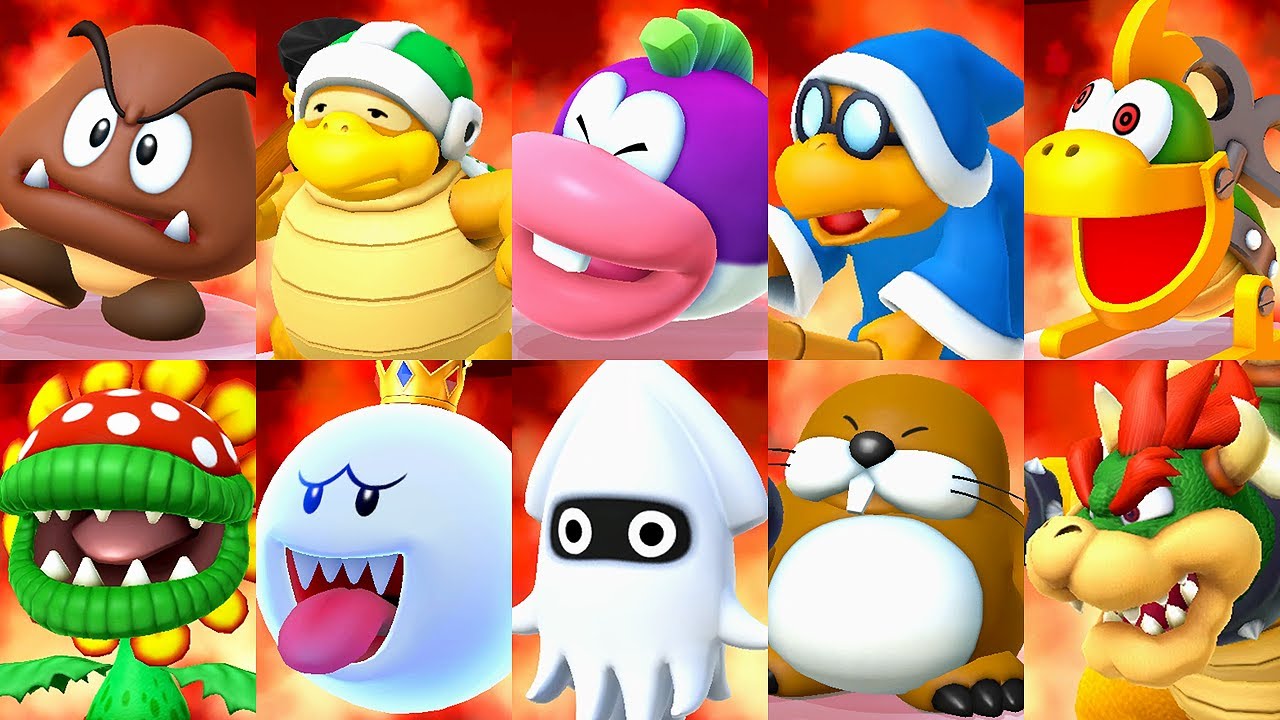 Mario Party 10 - All Bosses (Master Difficulty)