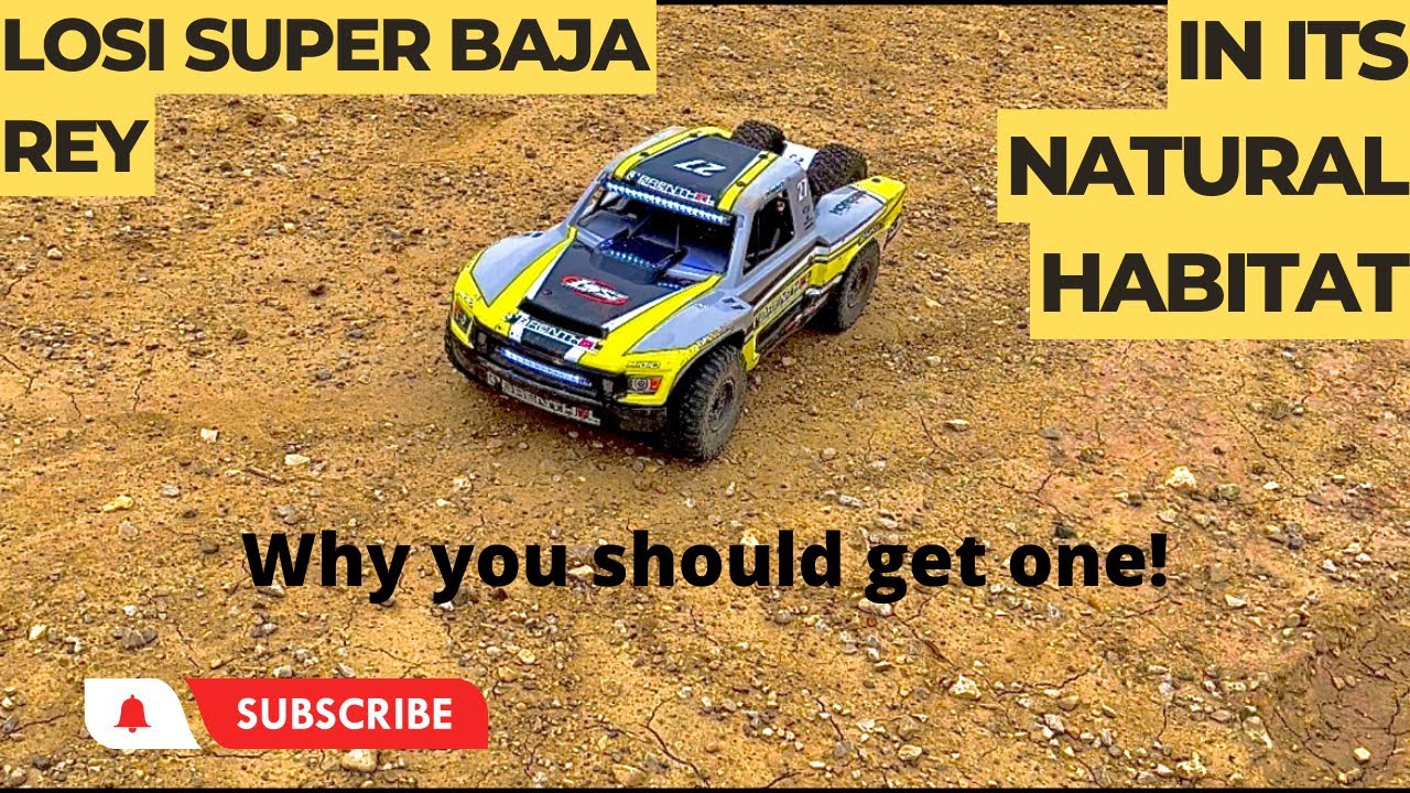 LOSI SUPER BAJA REY 2.0 DIRT SESSION 🏄‍♂️🏄‍♂️🏄‍♂️