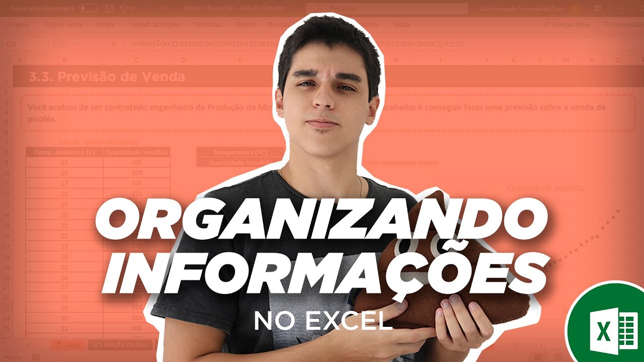 [EXCEL] Organizando informações de um jeito Profissional no Excel