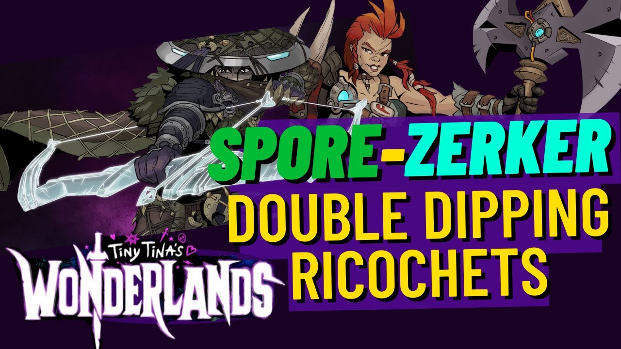 HIGH DAMAGE + SURVIVABILITY - *BEST* Spore Warden + Brr-Zerker Build - Wonderlands