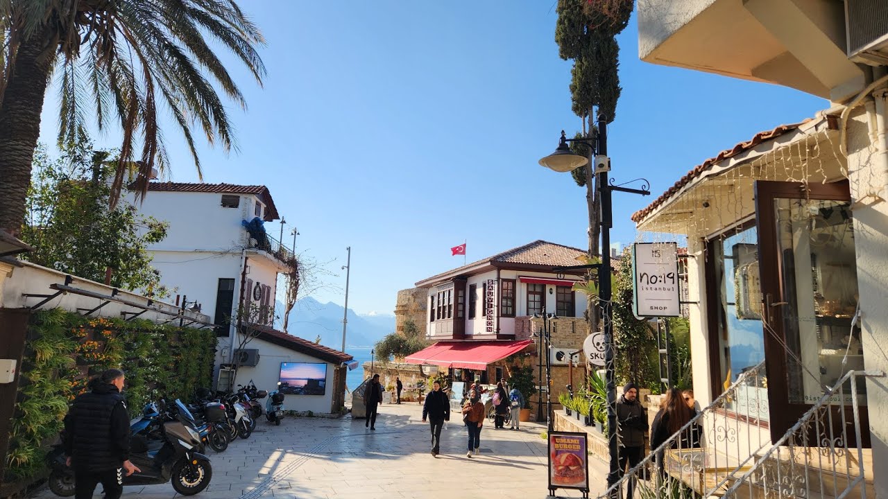 СТАРЫЙ ГОРОД АНТАЛЬЯ ЯНВАРЬ 2026🌞❤️#анталия #турция #напмжванталию #переездвтурцию #море 