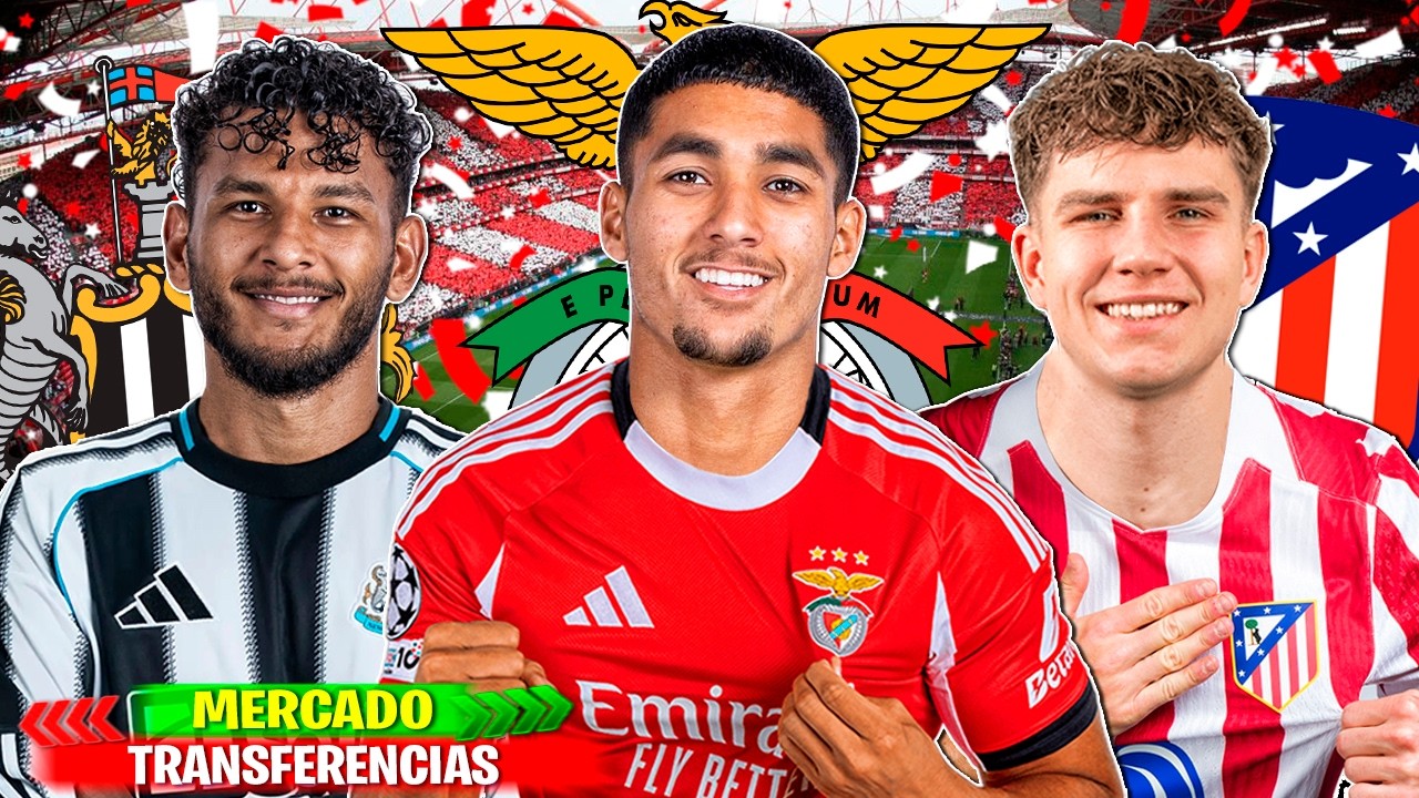 10 TRANSFERENCIAS CONFIRMADAS | RUMORES 25/26! Khalaili Benfica, Pietuszewski Atl Madrid,Luis Suarez