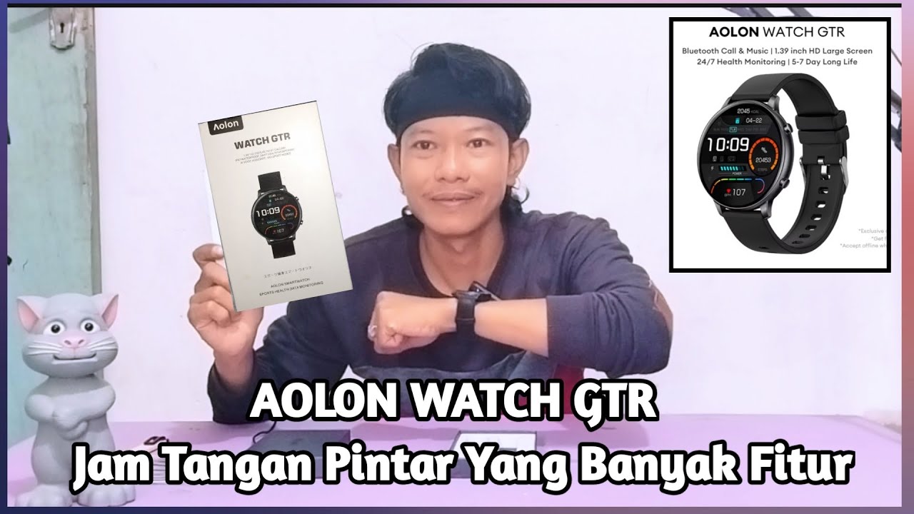 SMART WATCH AOLON GTR / HUAFIT [ Jam Tangan Pintar yg Kaya Akan Fitur ]