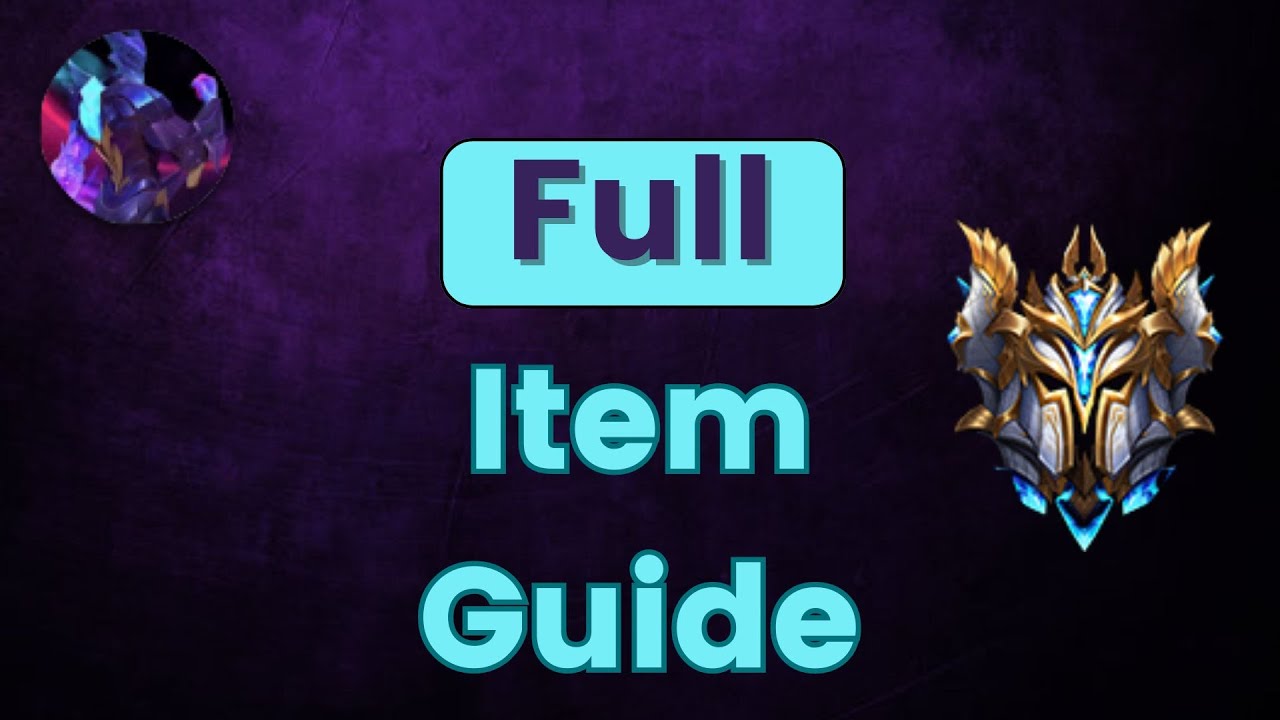 Wild rift item guide part 4/4