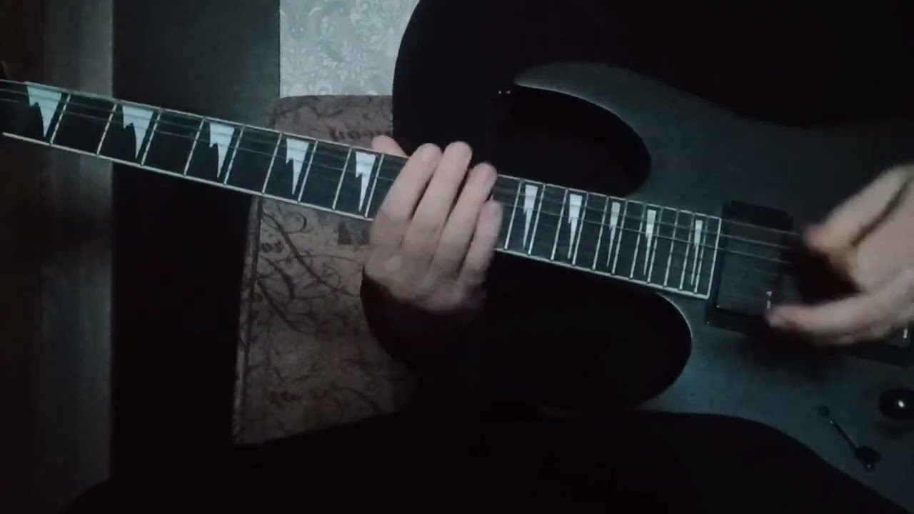 Metal af guitar riff (Phrygian dominant)