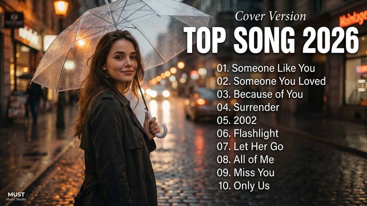 TOP POP SONGS 2026 🎧 Romantic & Sad Cover Playlist | MUST Music Studio