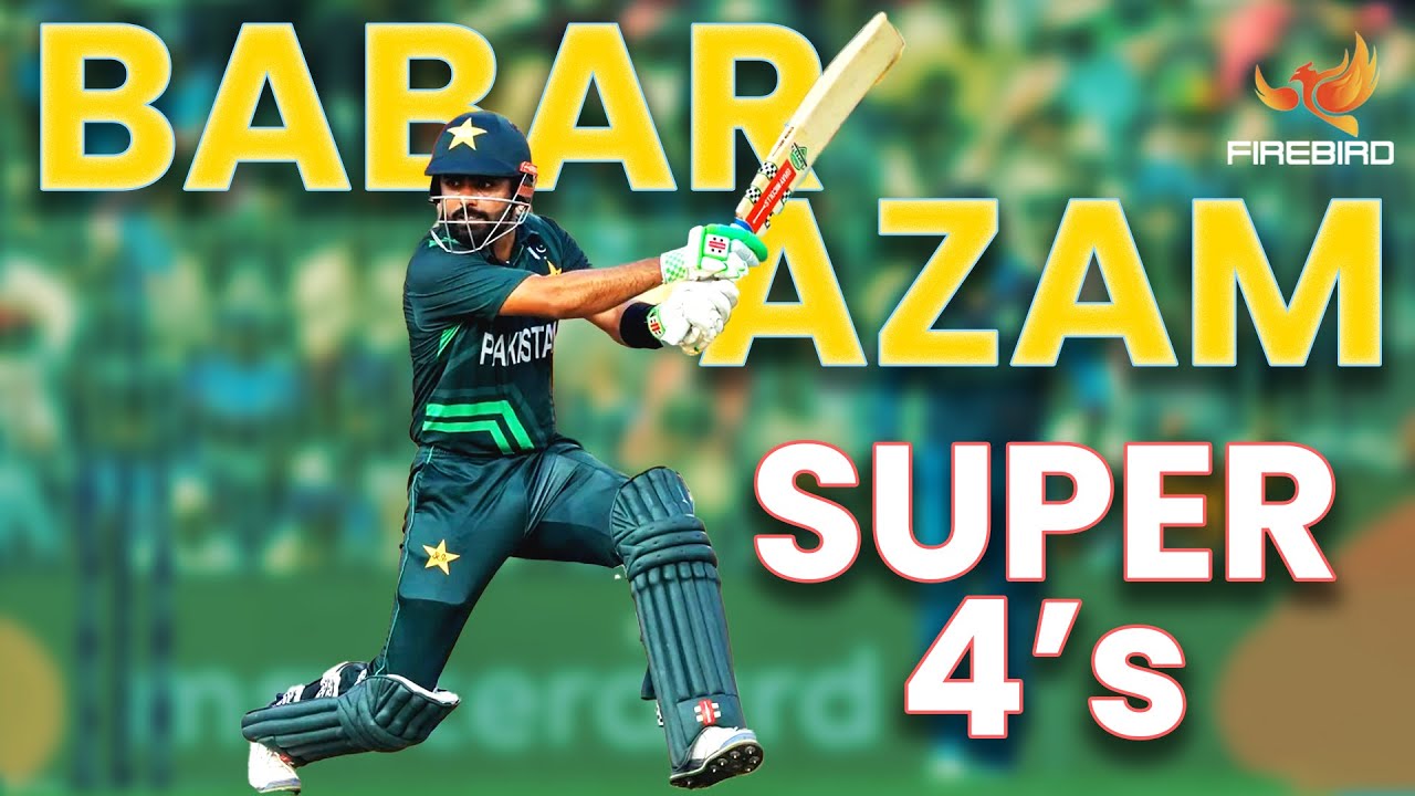 Brilliant Babar Azam Batting Action | Cricket Batting Highlights: Pakistan v Afganistan 2023 Series