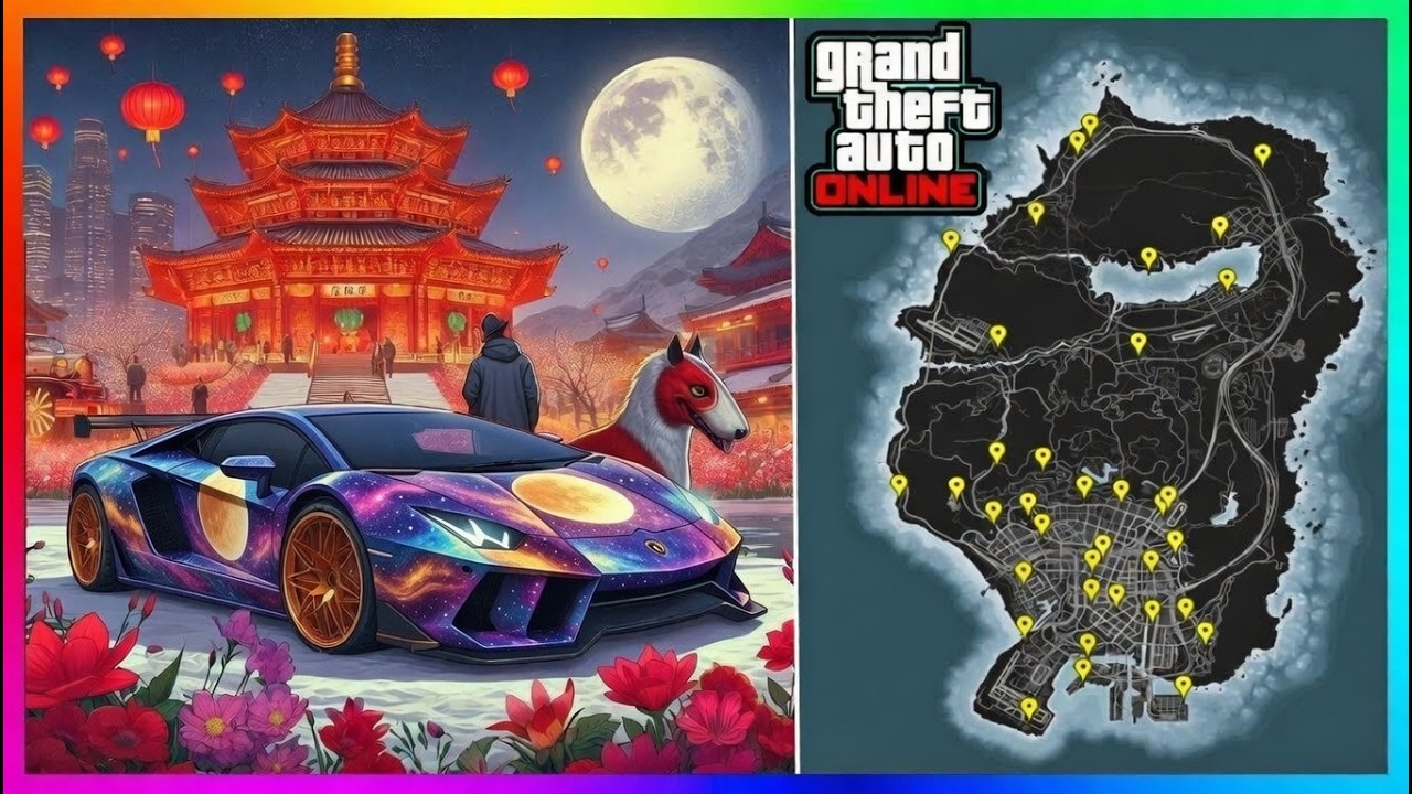 ALL NEW YUANBAO LOCATIONS, Unlock Rare Outfits, CAR, Money, GTA5 LUNAR DLC 2026 (GTA Online Update)