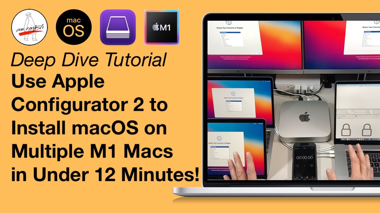 Install macOS on Multiple M1 Macs in 12 Minutes with AC2! [DEEP DIVE] Apple Silicon Big Sur Restore!
