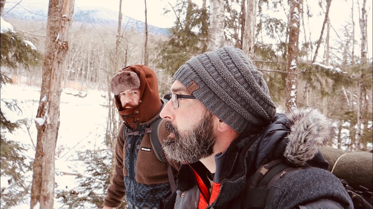 3 days Winter camping in The White Mountains of New Hampshire Part 1
