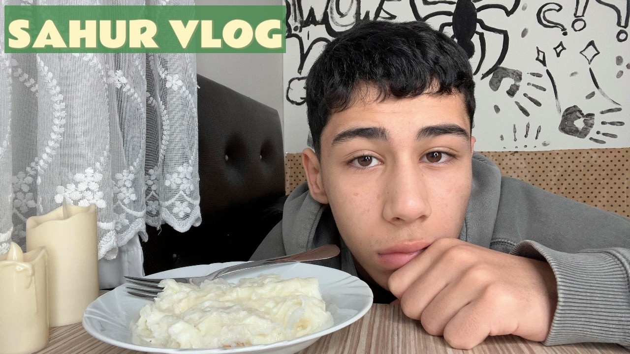 Sabahlamacalı Sahur Vlog