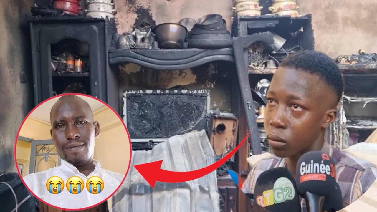Sanoyah🇬🇳: toute une famille perd la v!e dans un incendie. Les voisins reviennent sur cet tragique
