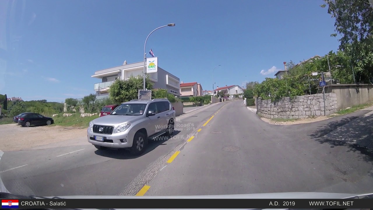 Krk - CROATIA 2019 Road Trip DASHCAM WWW.TOFIL.NET