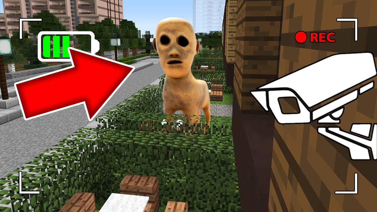 СЛЕЖУ ЗА ЭЙ МУЖИК ОСТАНОВИСЬ НА МИНУТУ SCP ЧЕРЕЗ КАМЕРУ В МАЙНКРАФТ HEY MAN STOP A MINUTE MINECRAFT