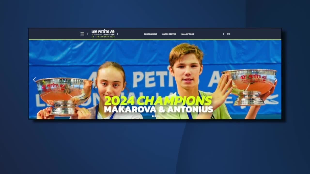 Local tennis star making a name for himself on the world stage