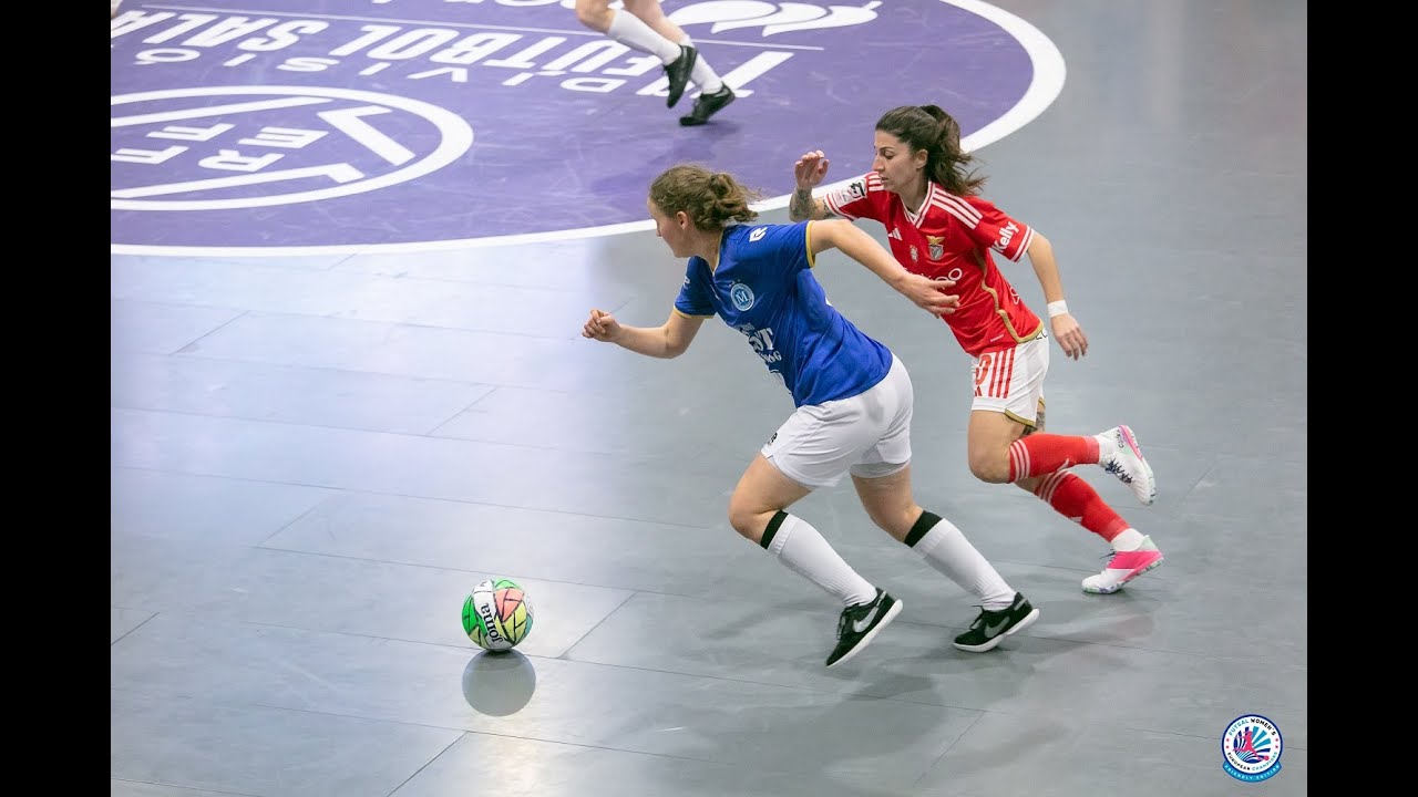 Resumen SL Benfica (12-2) FC Marlène - Futsal WEC 2023 - Día 3