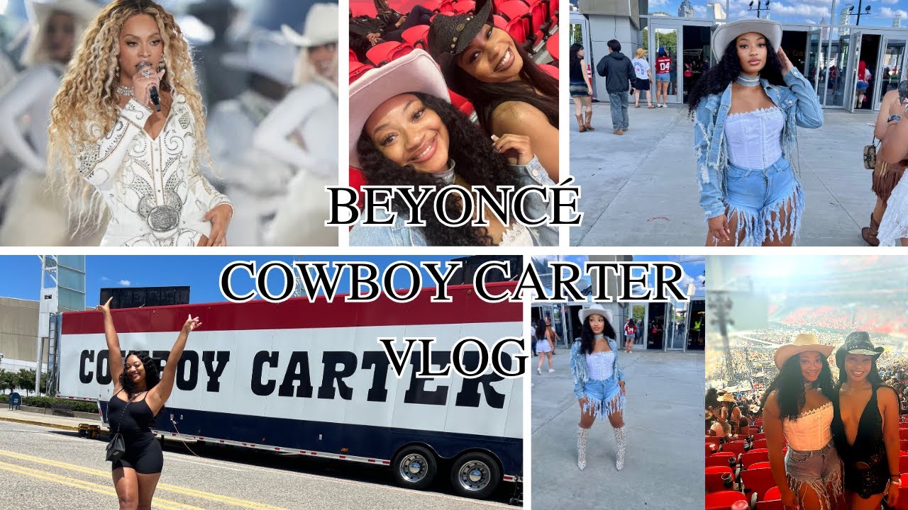 BEYONCÉ COWBOY CARTER TOUR & JAY Z - ATLANTA NIGHT 3 VLOG / MERCEDES BENZ STADIUM