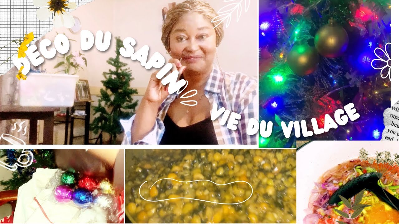 Bel ambiance de Noël à la maison. Nyna parles d’abord des taxes‼️Massa‼️ oui Je répond. #Cameroun.