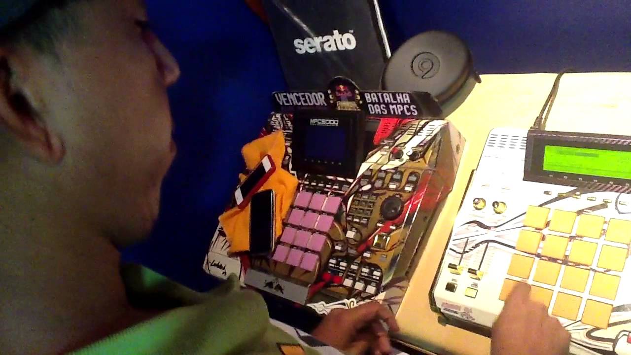 Aquecimento Tom e Jerry ao vivo na Mpc 2500 Cabide Dj