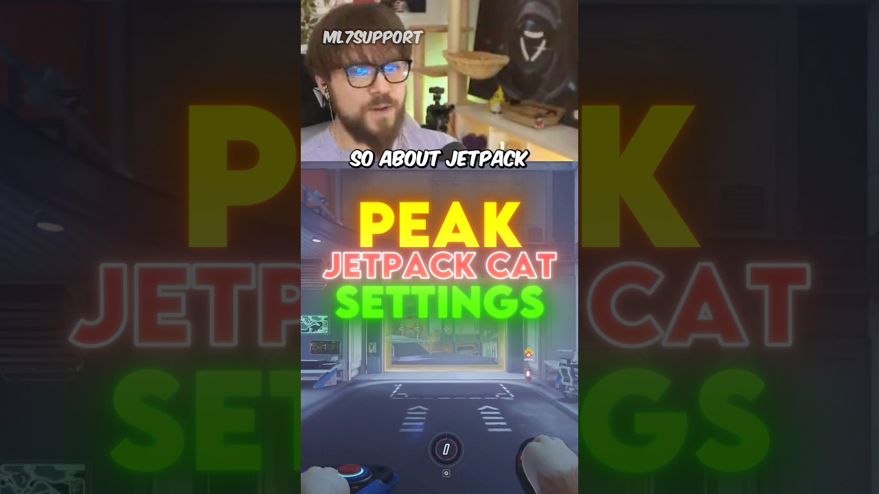 Peak 🐱 Jetpack Cat 🐱 Settings #overwatch #gaming