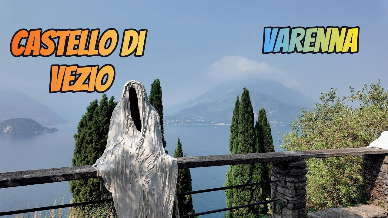 Castello Di Vezio Lake Como Italy 4k walking tour 2025