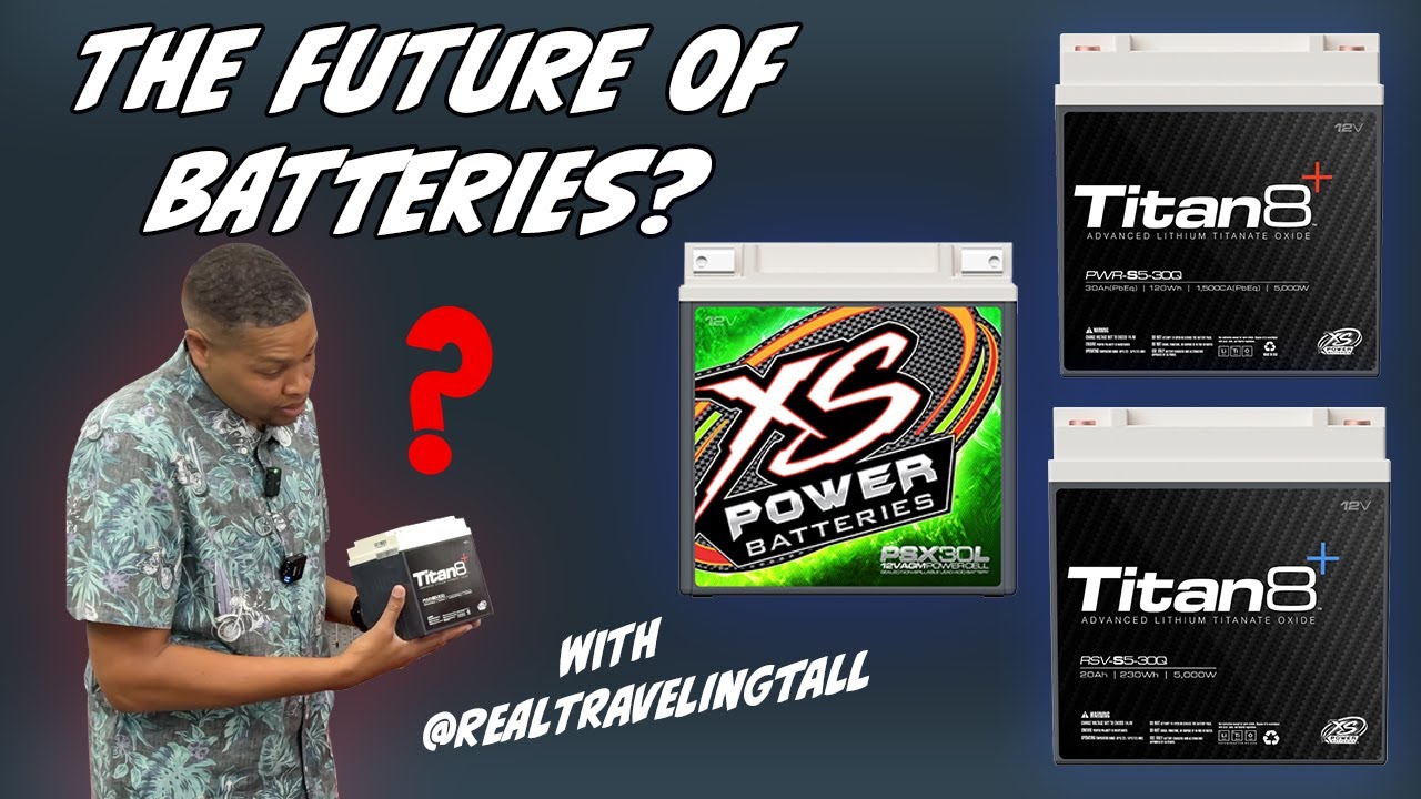 The future of Harley Davidson batteries is here! We introduce the latest XS power Titan8 batteries!
