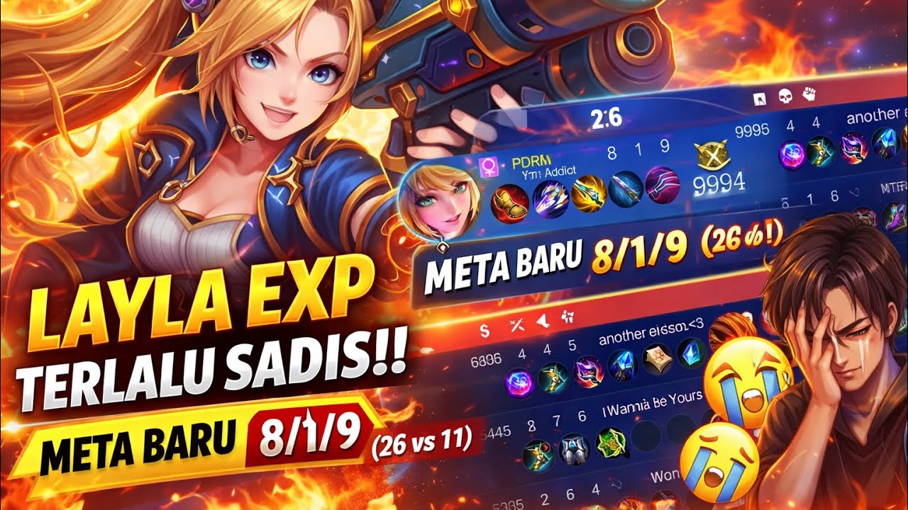 LAYLA BUKTIIN DIRI! AUTO MENANG 26-11 TANPA AMPUN 🔥
