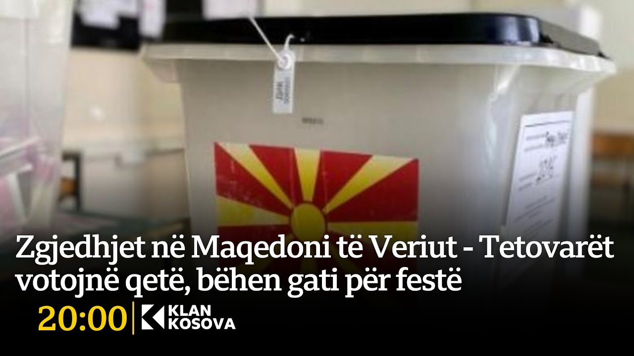 Zgjedhjet në Maqedoni të Veriut - Tetovarët votojnë qetë, bëhen gati për festë
