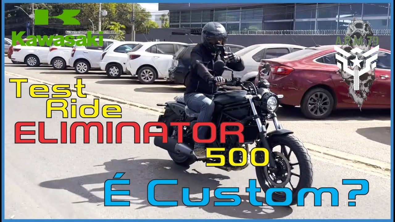 Test Ride Kawasaki Eliminator 500: Primeiras Impressões e Ficha Técnica Completa!