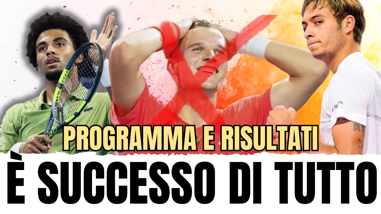 PAZZESCO: IL MATTATORE DI SINNER, MENSIK, ELIMINATO DA FILS! BERRETTINI OUT, COBOLLI IN