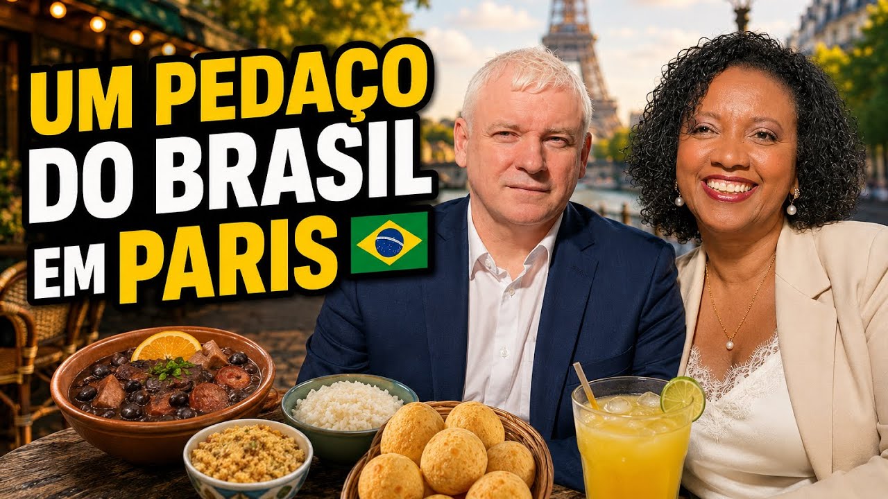 “Descobrimos uma feira 100% brasileira em Paris! Imperdível!”
