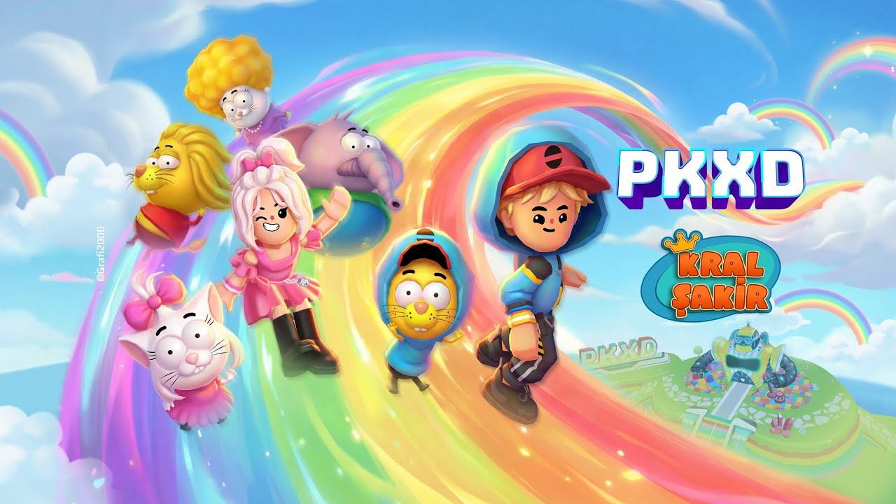 PK XD atualização colorida e sorteio valendo pets